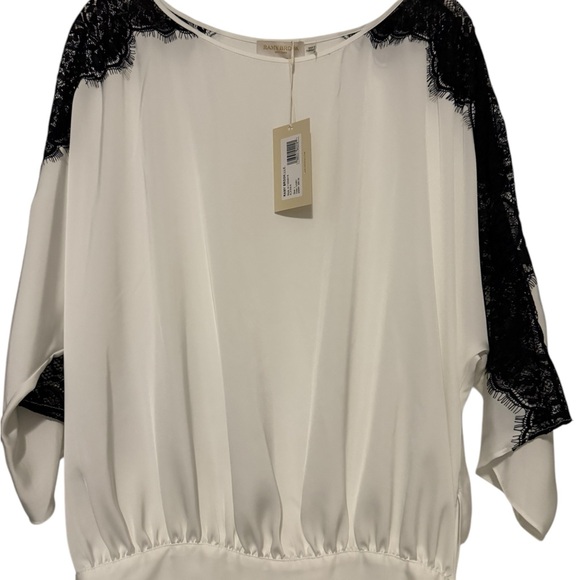NWT Ramy Brook Alessia Long Sleeve Lace Top - Picture 5 of 7